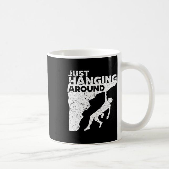 Cooler Boulder Bouldering Bergsteigen Fan  Kaffeetasse (Rechts)