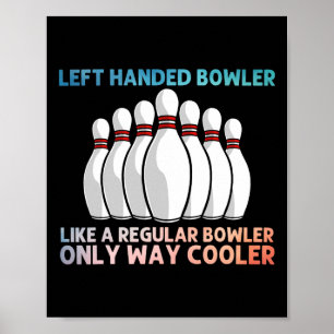 Cooler Bowling für Männer Bowling Teamsport Lea Poster