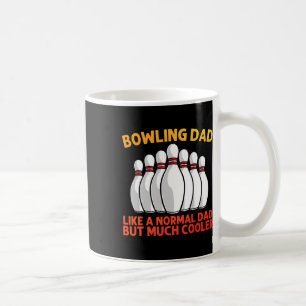 Cooler Bowling für Vater Papa Bowling Team Sportle Kaffeetasse
