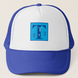 Cooler Buchstabe "T" (personalisiert)   T - Shirt Truckerkappe