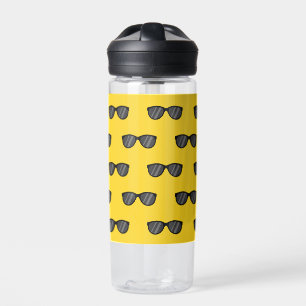 Cooler Cartoon Sonnenbrille Trinkflasche