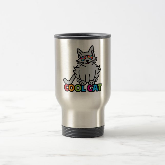 COOLER CAT REISEBECHER (Mittel)