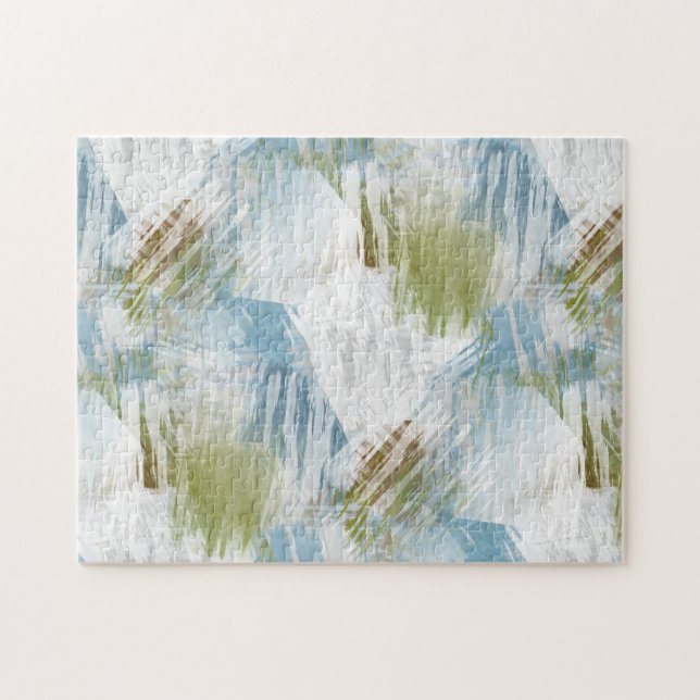 Cooler Chic Industrial Abstrakt Fusion Art (Horizontal)