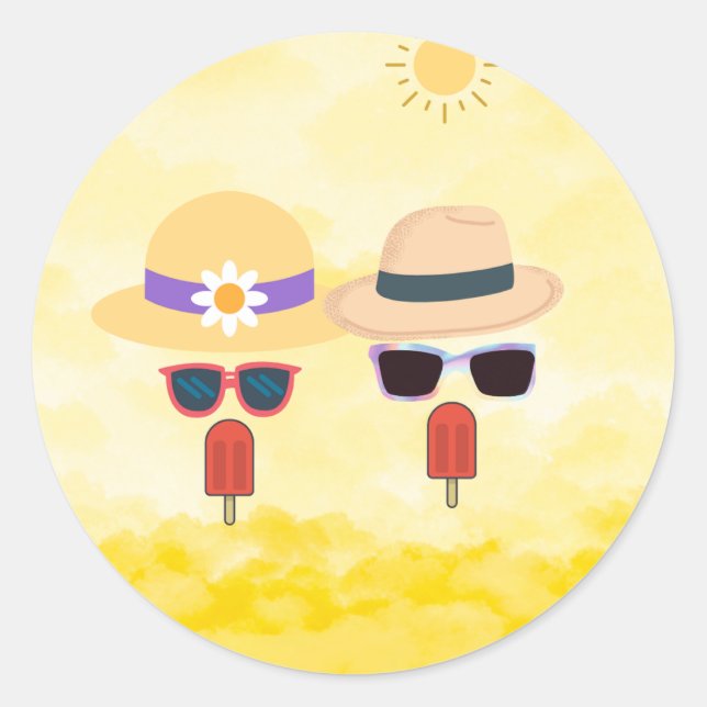 Cooler Circle Sticker (Vorderseite)