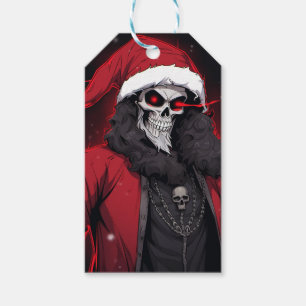 Cooler Creepy Anime Cartoon Santa Skull Zombie Däm Geschenkanhänger