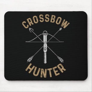 Cooler Crossbow for Men Women Archery Arrow Bow Ja Mousepad