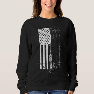 Cooler Crossbow für Damen und Herren Arrow Bow Jag Sweatshirt