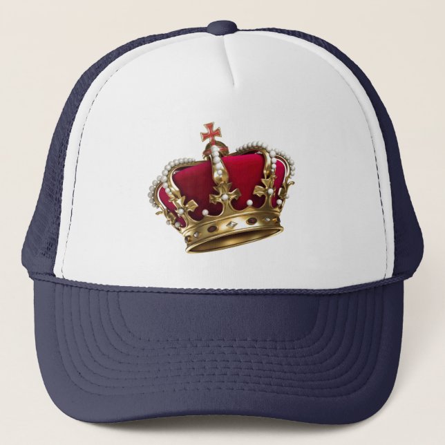 Cooler Crown Hat! Truckerkappe (Vorderseite)