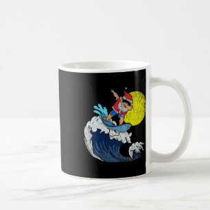 Cooler Dabbing Weihnachtsmann Santa Claus surft lu Kaffeetasse