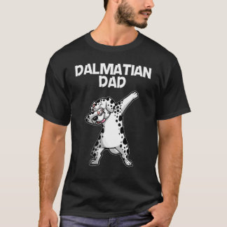 Cooler Dalmatiner für Papa Vater Dalmatiner Hip Ho T-Shirt