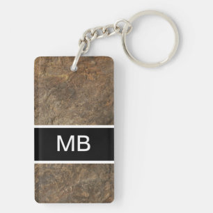 Cooler das Monogramm-Schlüsselanhänger der Männ Schlüsselanhänger