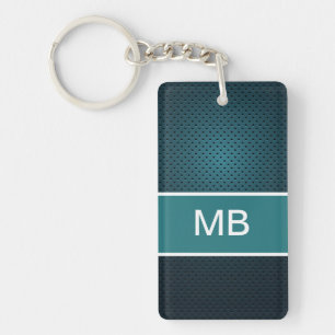 Cooler das Monogramm-Schlüsselanhänger der Männer Schlüsselanhänger