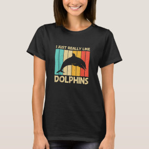 Cooler Delfin Für Männer Frauen Delfine Weißwal Wa T-Shirt