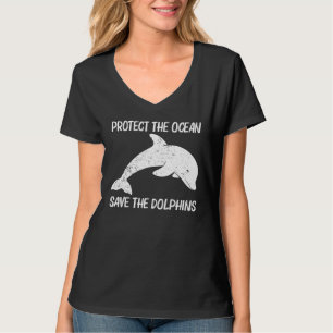 Cooler Delfin Für Männer Frauen Großer Tümmler Ani T-Shirt