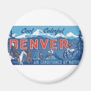 Cooler Denver Magnet