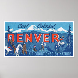 Cooler Denver Poster