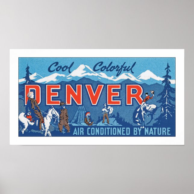 Cooler Denver Poster (Vorne)