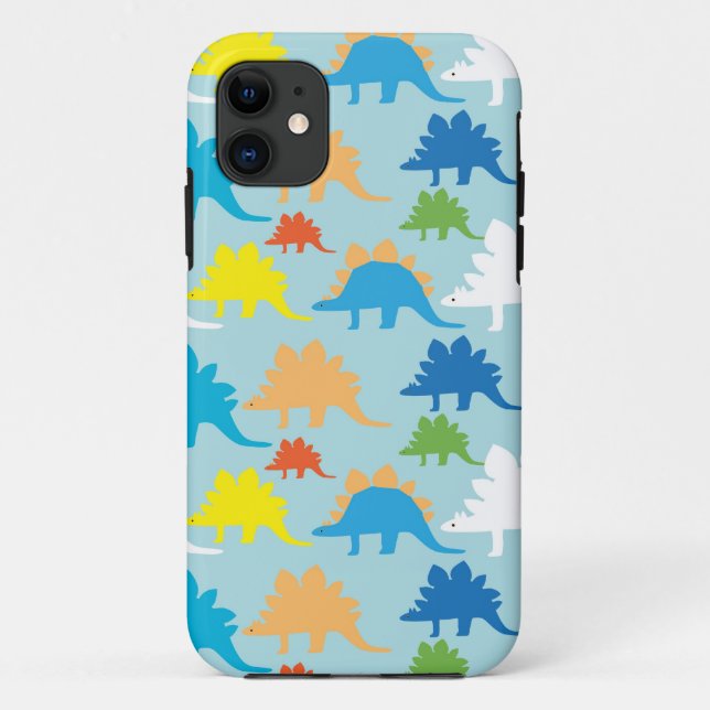 Cooler Dinosaurier iPhone 5 Fall hellblau Case-Mate iPhone Hülle (Rückseite)