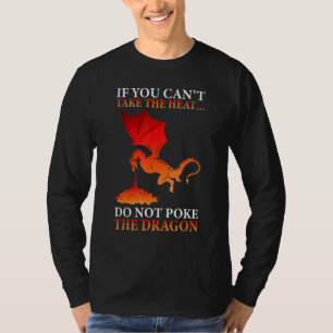Cooler Drache Flammen speiendes fliegendes mythisc T-Shirt