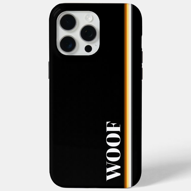 Cooler, eleganter Gay Bears-Flag Case-Mate iPhone Hülle (Rückseite)
