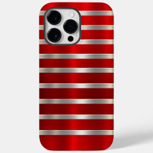 Cooler Fall mit rotem Metallgehäuse Case-Mate iPhone 14 Pro Max Hülle