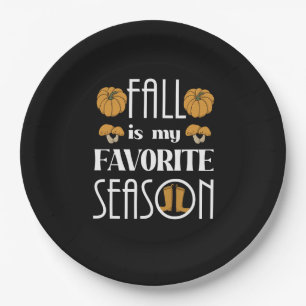 Cooler Fall Pappteller