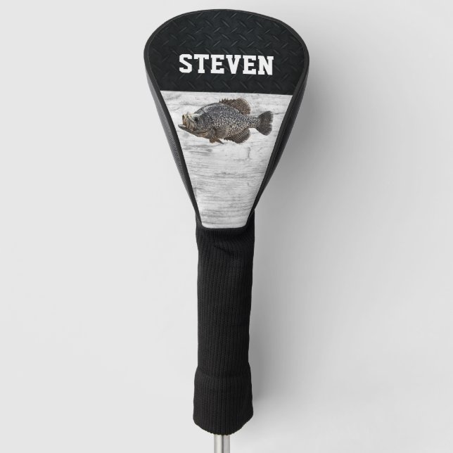Cooler Fantasiename Angler  Golf Headcover (Vorderseite)