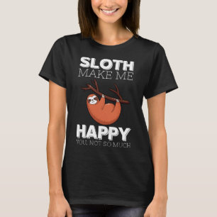 Cooler Faulenzer lässt mich glücklich sein, dass i T-Shirt