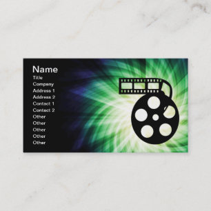 Cooler Film Filmrolle Visitenkarte
