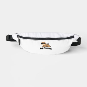 Cooler fliegender Faultier-Glaube Lustiges Motivat Bauchtasche