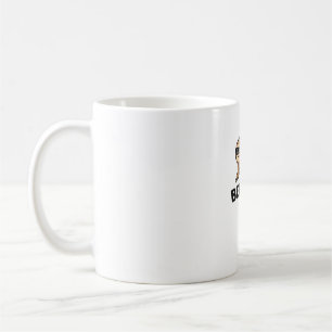 Cooler fliegender Faultier-Glaube Lustiges Motivat Kaffeetasse