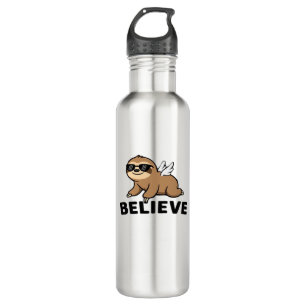 Cooler Flieger glaubt, dass es ein Motivierend Des Edelstahlflasche
