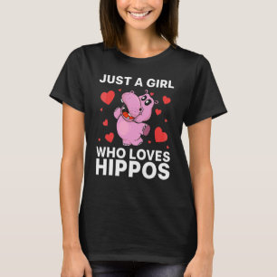 Cooler Flusspferd Für Frauen Mädchen Nilpferd Safa T-Shirt