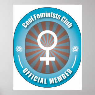 Cooler Frauenclub Poster
