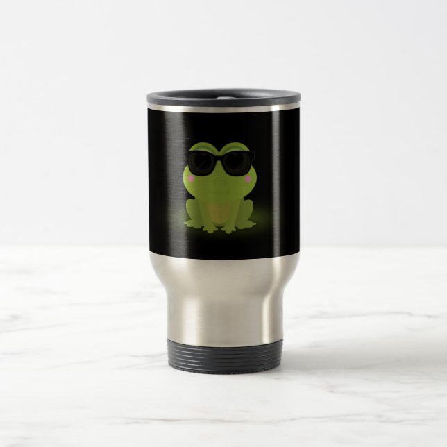 Cooler Frosch 2 Reisebecher (Mittel)