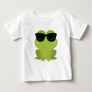 Cooler Frosch Baby T-shirt