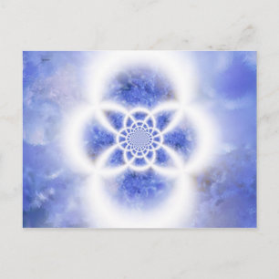 Cooler Frost Postkarte