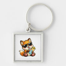 Cooler Fuchs-Trunk