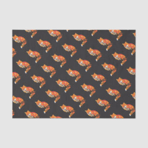Cooler Funky Fox Seidenpapier