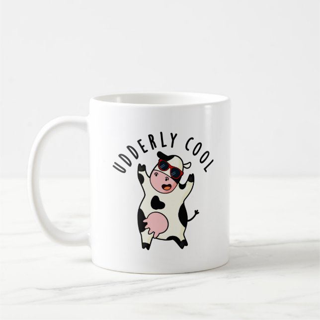 Cooler Funny Cow Puff Kaffeetasse (Links)