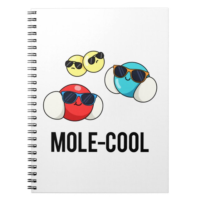 Cooler Funny Molecule Pun Notizblock (Vorderseite)