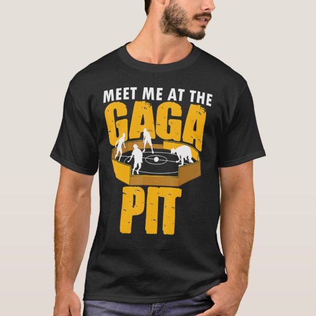 Cooler Gaga-Ball für Kinder Funny Gaga Ball Grube  T-Shirt (Vorderseite)