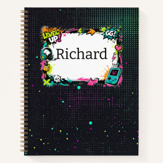 Cooler Gamer Notizbuch