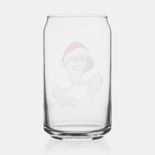 Cooler Gangsta Hip Hop Hand Rap Weihnachtsmann Dosenglas