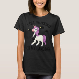 Cooler gebrochener Arm Frauen gebrochen Elbogenhan T-Shirt