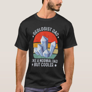 Cooler Geologe Rock Collections Retro Rock Collect T-Shirt