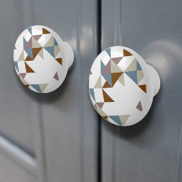 Cooler geometrischer Schrankknauf Keramikknauf