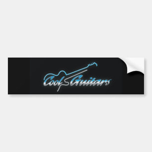 Cooler Gitarren-Autoaufkleber Autoaufkleber