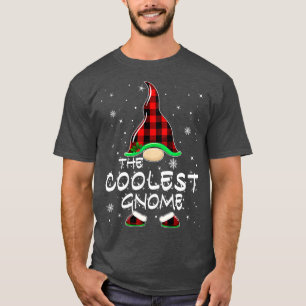 Cooler Gnome Buffalo Kariert Matching Family Chris T-Shirt