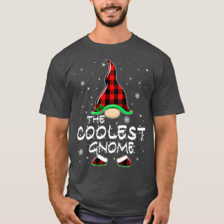 Cooler Gnome Buffalo Kariert Matching Family Chris T-Shirt
